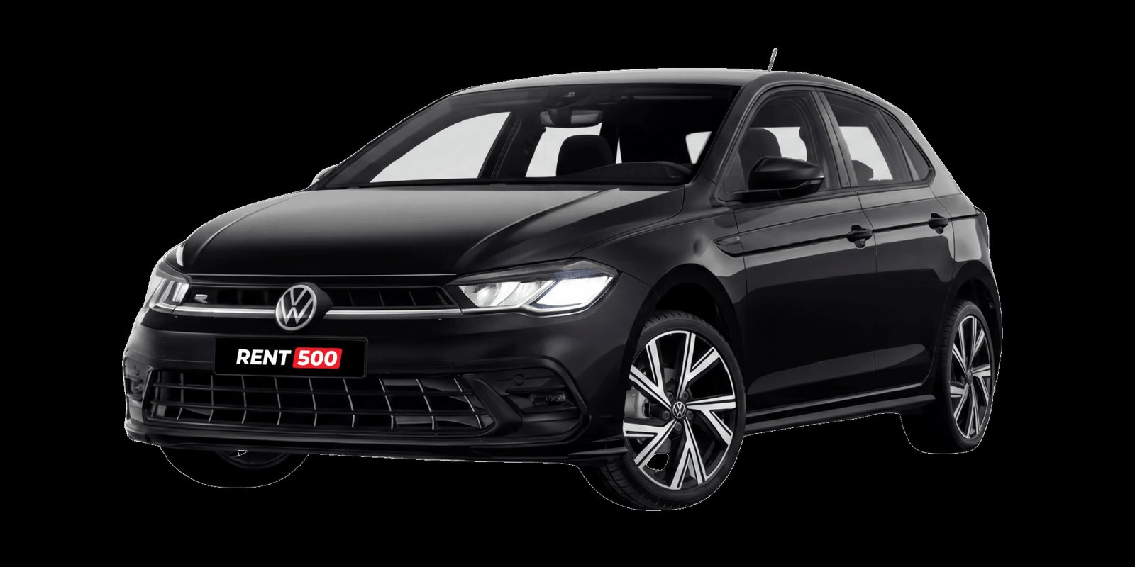 VW Polo GTI Schwarz